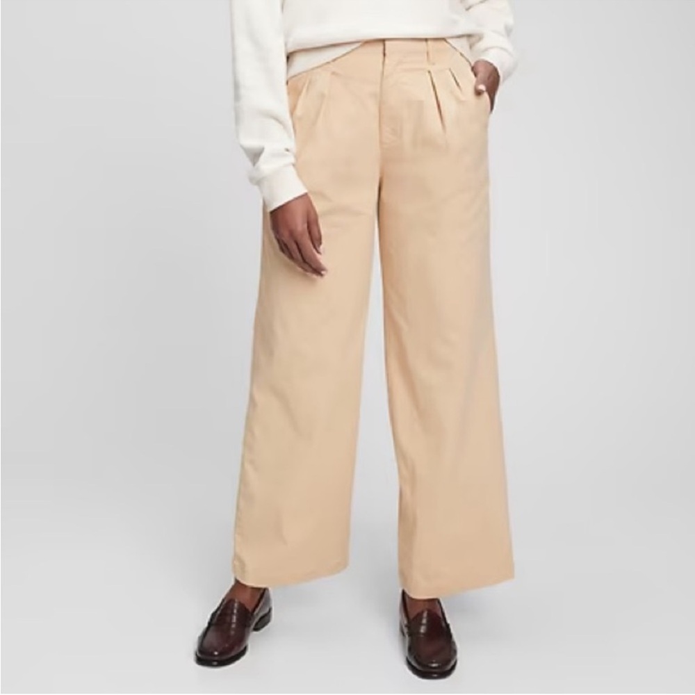 GAP Wide Leg Khaki Chinos